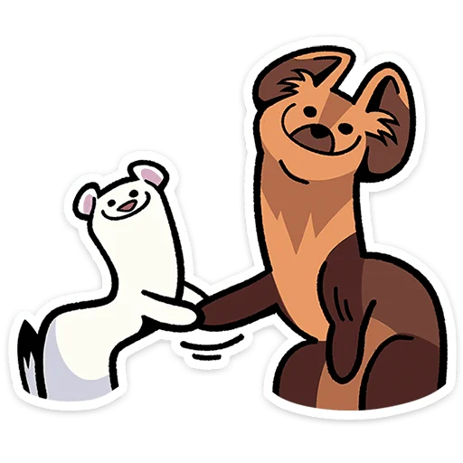 ⭐ Стикер «Коготок» для Telegram