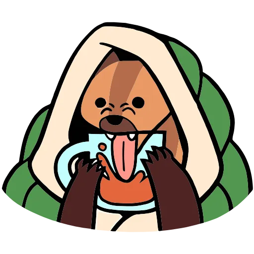 ☕ Эмодзи «Коготок» для Telegram