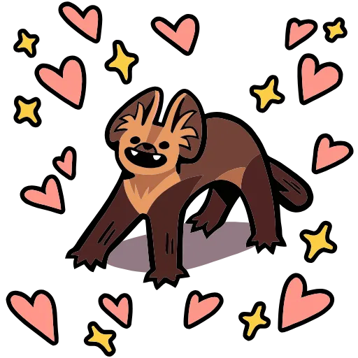 🥰 Эмодзи «Коготок» для Telegram