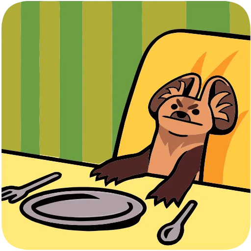 🍽 Эмодзи «Коготок» для Telegram