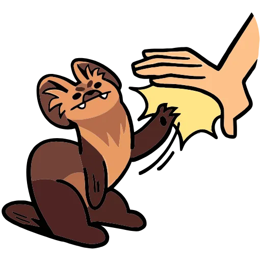 😠 Эмодзи «Коготок» для Telegram