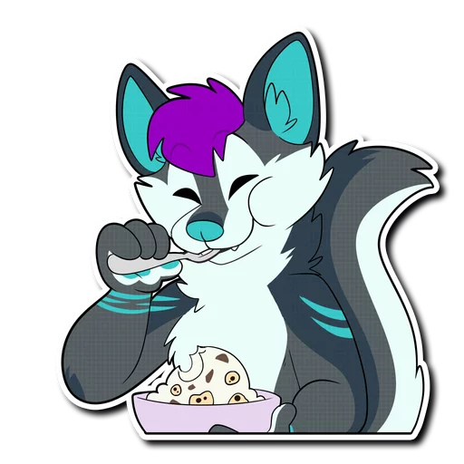 🍦 Стикер «Clay» для Telegram