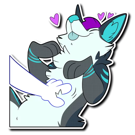 💜 Стикер «Clay» для Telegram