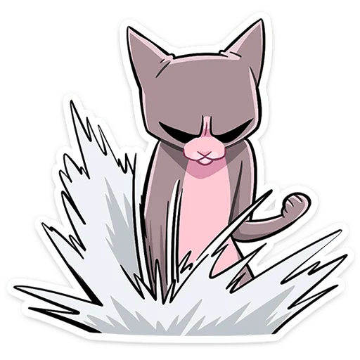 😠 Стикер «Клео 2.0» для Telegram