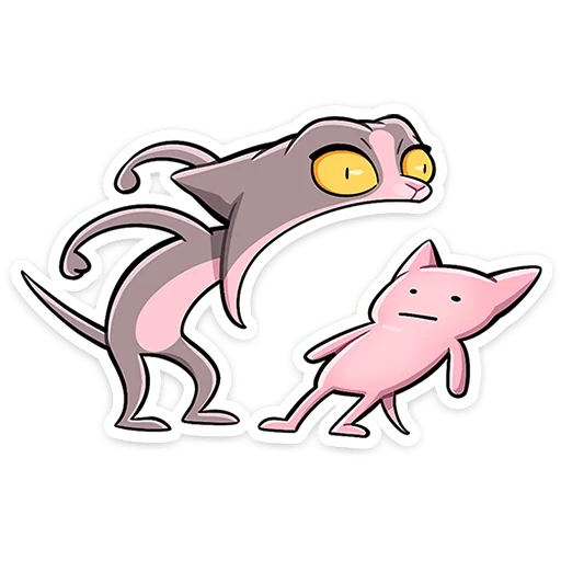 😼 Стикер «Клео 2.0» для Telegram