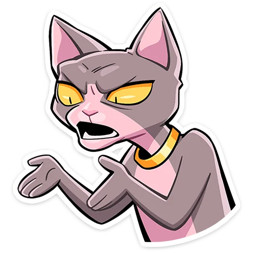 😼 Стикер «Клео 2.0» для Telegram
