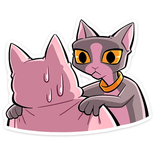 😼 Стикер «Клео 2.0» для Telegram