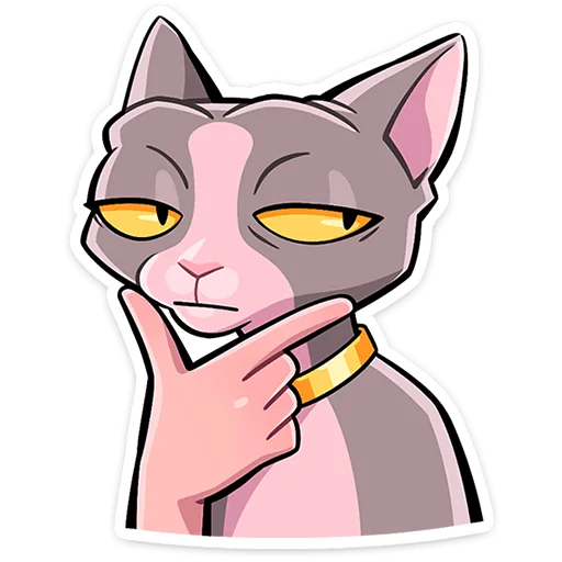 🤔 Стикер «Клео 2.0» для Telegram
