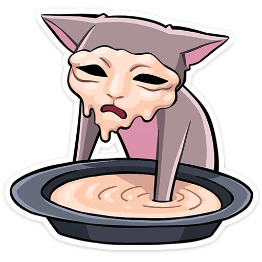 😼 Стикер «Клео 2.0» для Telegram