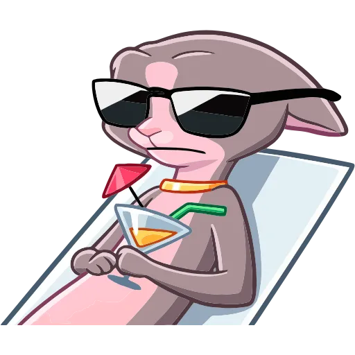 😎 Эмодзи «Клео» для Telegram