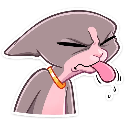 😛 Стикер «Клео» для Telegram