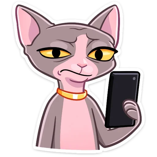 😕 Стикер «Клео» для Telegram