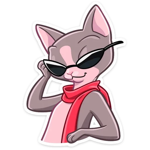 😎 Стикер «Клео» для Telegram