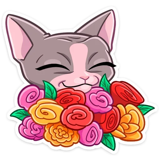 💐 Стикер «Клео» для Telegram