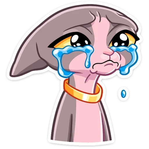 😭 Стикер «Клео» для Telegram