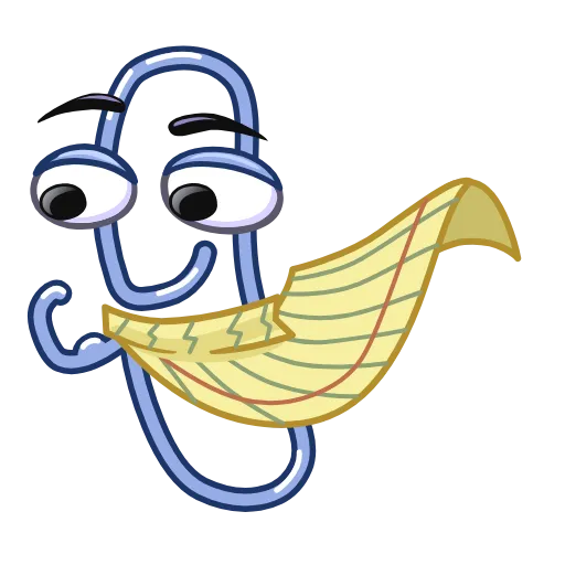💪 Стикер «Clippy» для Telegram