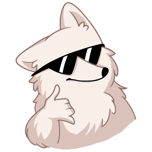 😎 Эмодзи «Клауд» для Telegram