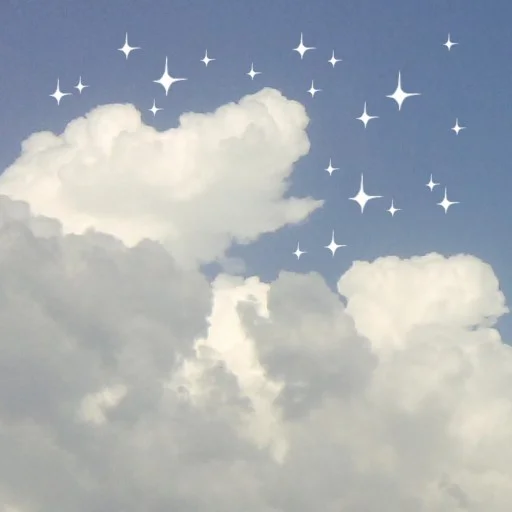☁️ Стикер «Clouds & Stars» для Telegram