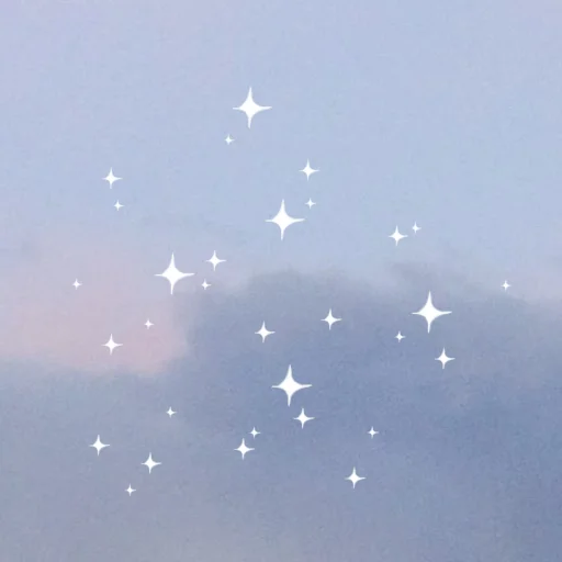 Стикерпак Clouds & Stars для Telegram