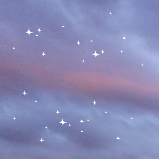 ☁️ Стикер «Clouds & Stars» для Telegram