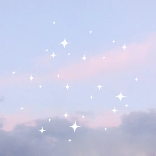 ☁️ Стикер «Clouds & Stars» для Telegram