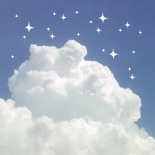 ☁️ Стикер «Clouds & Stars» для Telegram