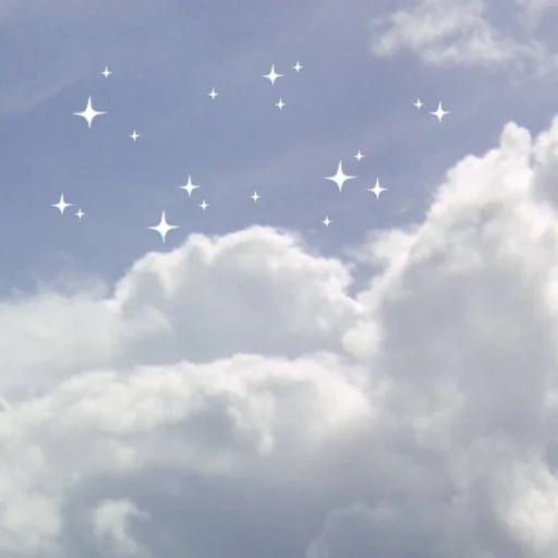 ☁️ Стикер «Clouds & Stars» для Telegram