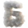 ☁️ Эмодзи «буквы-облачка» для Telegram