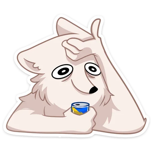 ☺ Стикер «Клауд» для Telegram