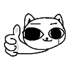 👍 Эмодзи «Cloudy» для Telegram