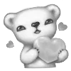 🤍 Эмодзи «Cloudy» для Telegram