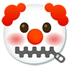 🤐 Эмодзи «clowns» для Telegram