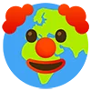 🌏 Эмодзи «clowns» для Telegram