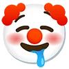 🤤 Эмодзи «clowns» для Telegram