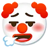 😮‍💨 Эмодзи «clowns» для Telegram