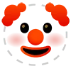🫥 Эмодзи «clowns» для Telegram