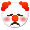 😞 Эмодзи «clowns» для Telegram
