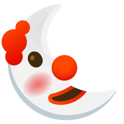 🌜 Стикер «Clown Клоун» для Telegram