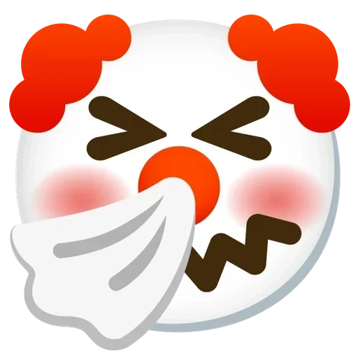🤧 Стикер «Clown Клоун» для Telegram