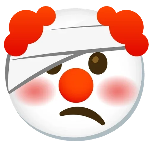 🤕 Стикер «Clown Клоун» для Telegram