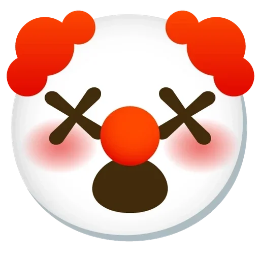 😵 Стикер «Clown Клоун» для Telegram