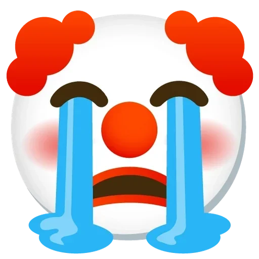 😭 Стикер «Clown Клоун» для Telegram