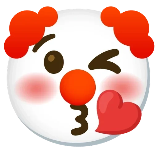 😘 Стикер «Clown Клоун» для Telegram