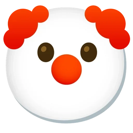 😶 Стикер «Clown Клоун» для Telegram