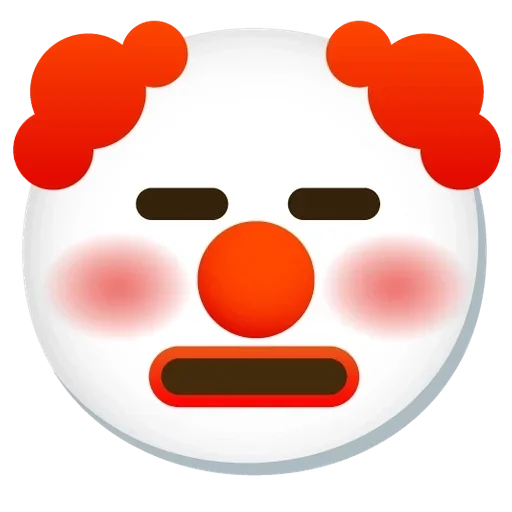 😑 Стикер «Clown Клоун» для Telegram