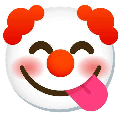 😋 Стикер «Clown Клоун» для Telegram
