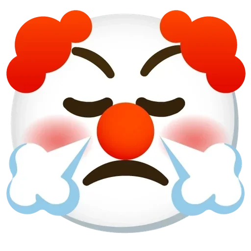 😤 Стикер «Clown Клоун» для Telegram