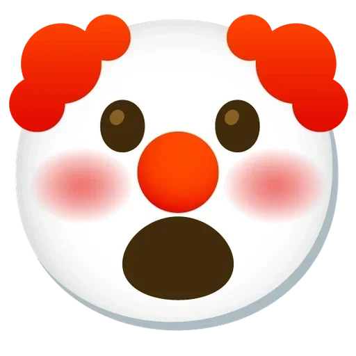 😮 Стикер «Clown Клоун» для Telegram