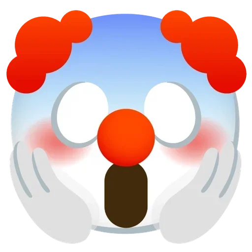 😱 Стикер «Clown Клоун» для Telegram