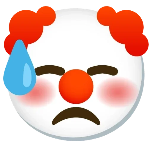 😓 Стикер «Clown Клоун» для Telegram